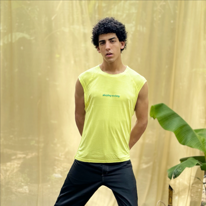 Lime Field Men's Tank Top