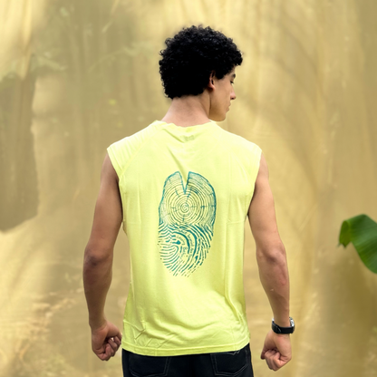 Lime Field Men's Tank Top