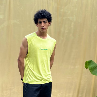 Lime Field Men's Tank Top